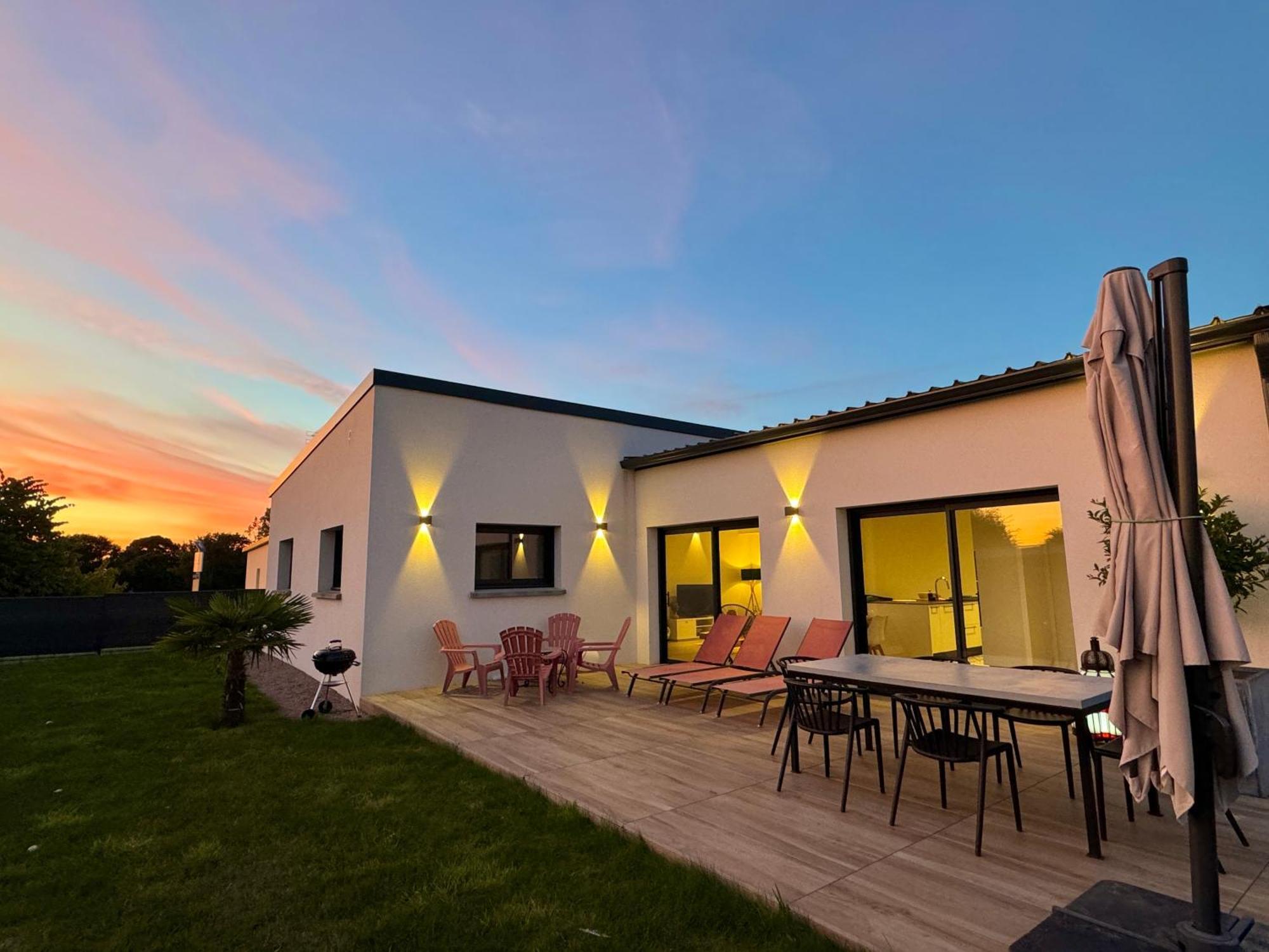 Maison Neuve 4 Etoiles Plain-Pied Proche De La Mer Plurien Exteriér fotografie