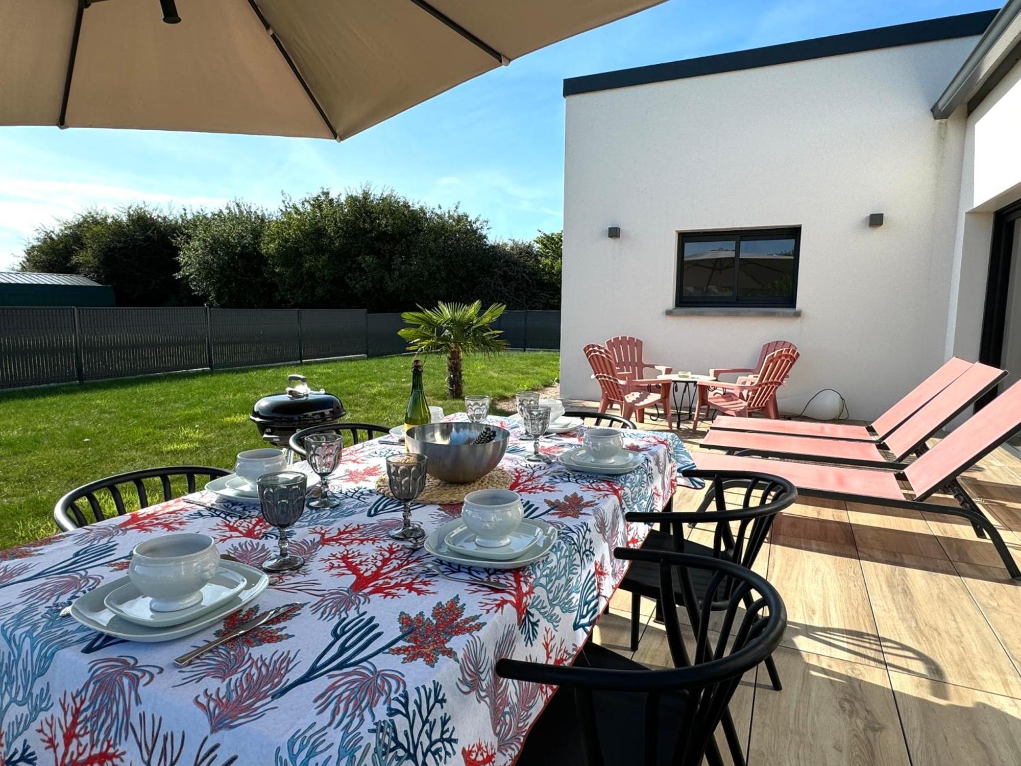 Maison Neuve 4 Etoiles Plain-Pied Proche De La Mer Plurien Exteriér fotografie