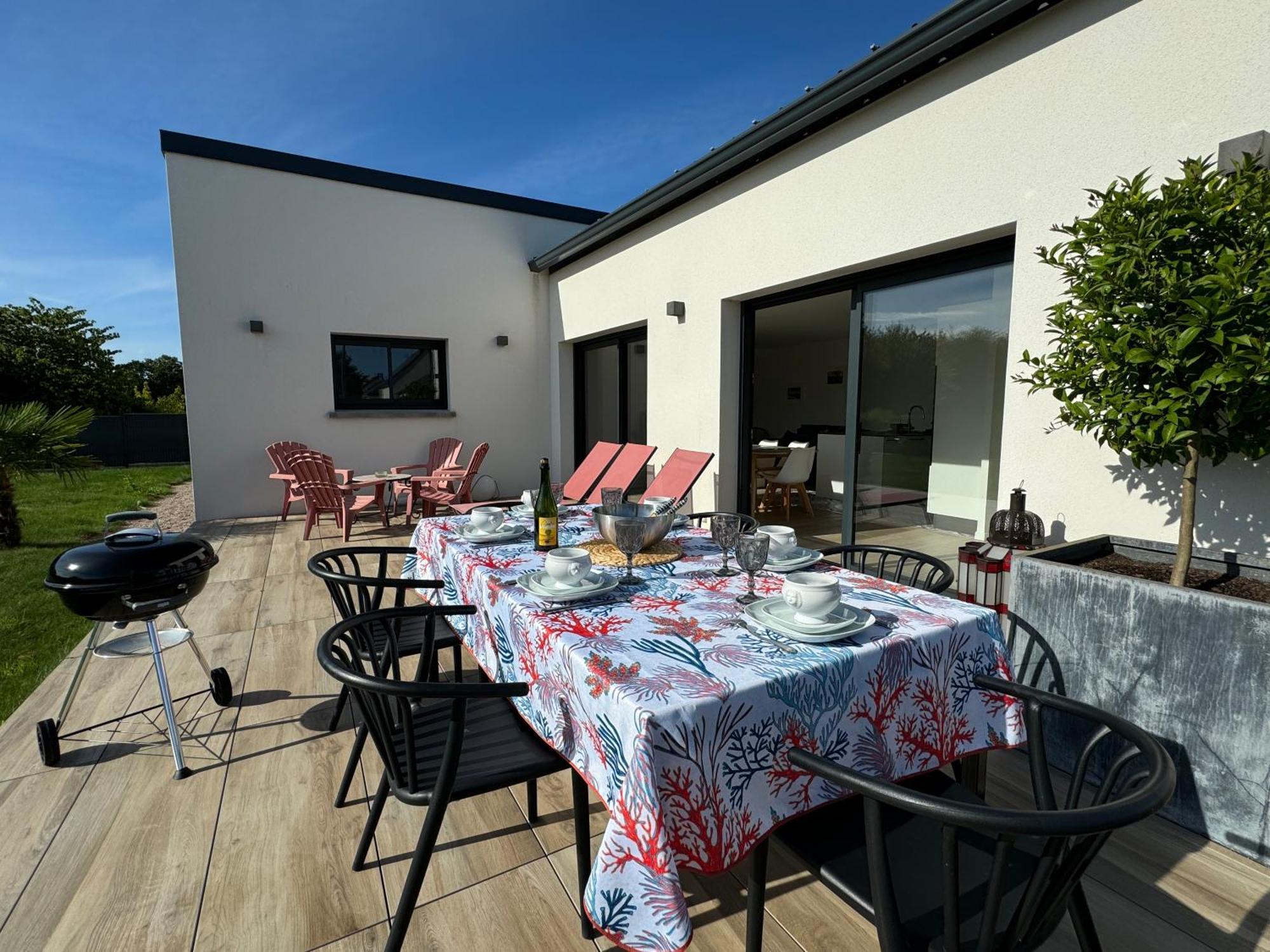 Maison Neuve 4 Etoiles Plain-Pied Proche De La Mer Plurien Exteriér fotografie