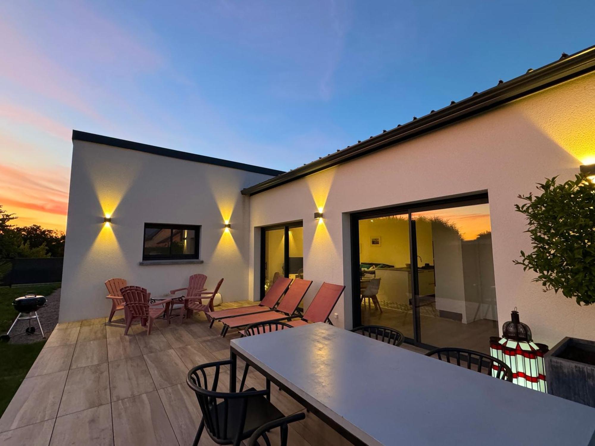 Maison Neuve 4 Etoiles Plain-Pied Proche De La Mer Plurien Exteriér fotografie